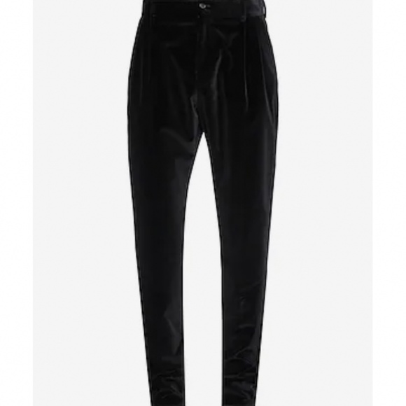 DOLCE & GABBANA Velvet Tailored Pants 50IT/34US - Picture 4 of 5